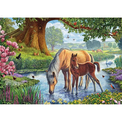 The Fell Ponies 24 Connecting Pieces Jigsaw Puzzle Eurographics (ONLINE ORDER ONLY)