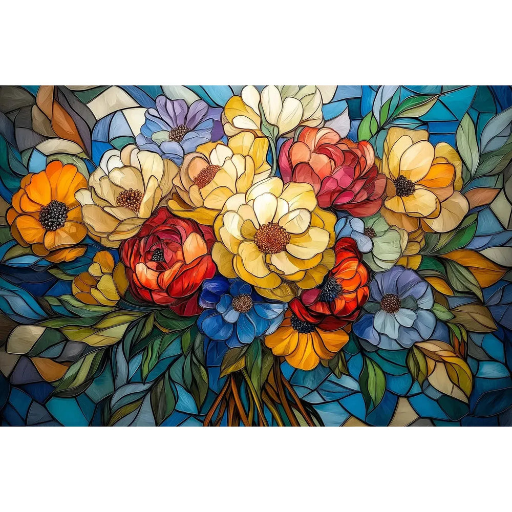 The Glass Petals 1000 Piece Jigsaw Puzzle Trippy (ONLINE ORDER ONLY)