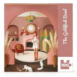 The Goldfish Bowl by Janet Hill 100 Piece Mini Jigsaw Puzzle NYPC (ONLINE ORDER ONLY)