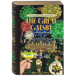The Great Gatsby Double-Sided 252 Piece Jigsaw Puzzle Professor Puzzle (ONLINE ORDER ONLY)