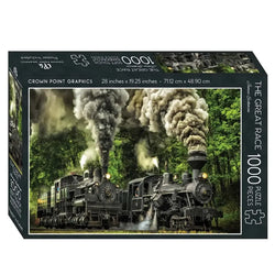 The Great Race 1000 Piece Soft Touch Jigsaw Puzzle Crown Point (ONLINE ORDER ONLY)