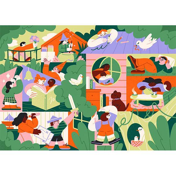 The Great Treehouse 1000 Piece Jigsaw Puzzle Holiyay (ONLINE ORDER ONLY)