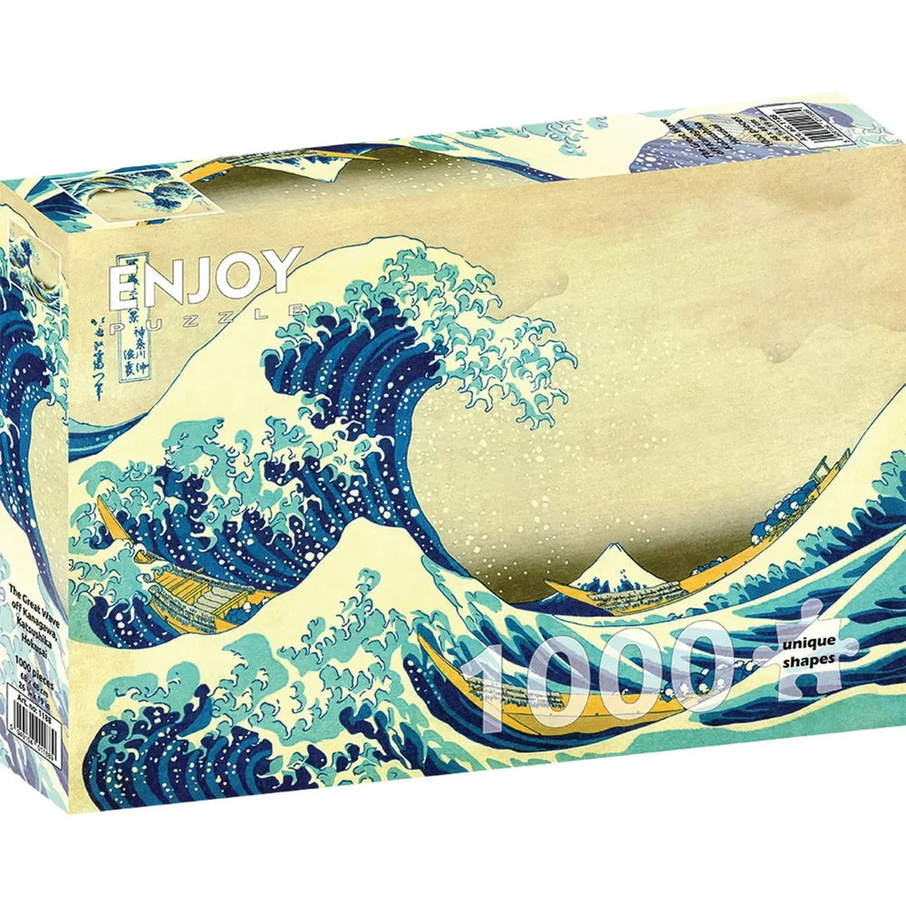 The Great Wave off Kanagawa by Hokusai 1000 Piece Jigsaw Puzzle Enjoy (ONLINE ORDER ONLY)