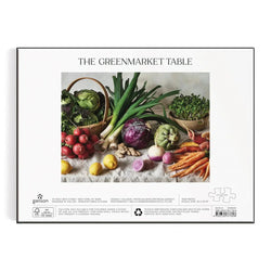 The Greenmarket Table 1500 Piece Jigsaw Puzzle Galison