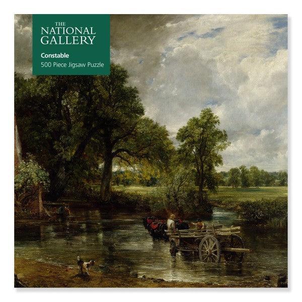 The Hay Wain by John Constable 500 Piece Jigsaw Puzzle Flame Tree (ONLINE ORDER ONLY)