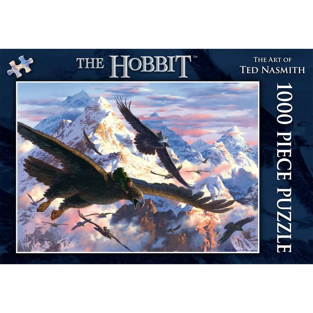 The Hobbit Bilbo & the Eagles 1000 Piece Jigsaw Puzzle Kosmos (ONLINE ORDER ONLY)