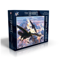 The Hobbit Bilbo & the Eagles 1000 Piece Jigsaw Puzzle Kosmos (ONLINE ORDER ONLY)
