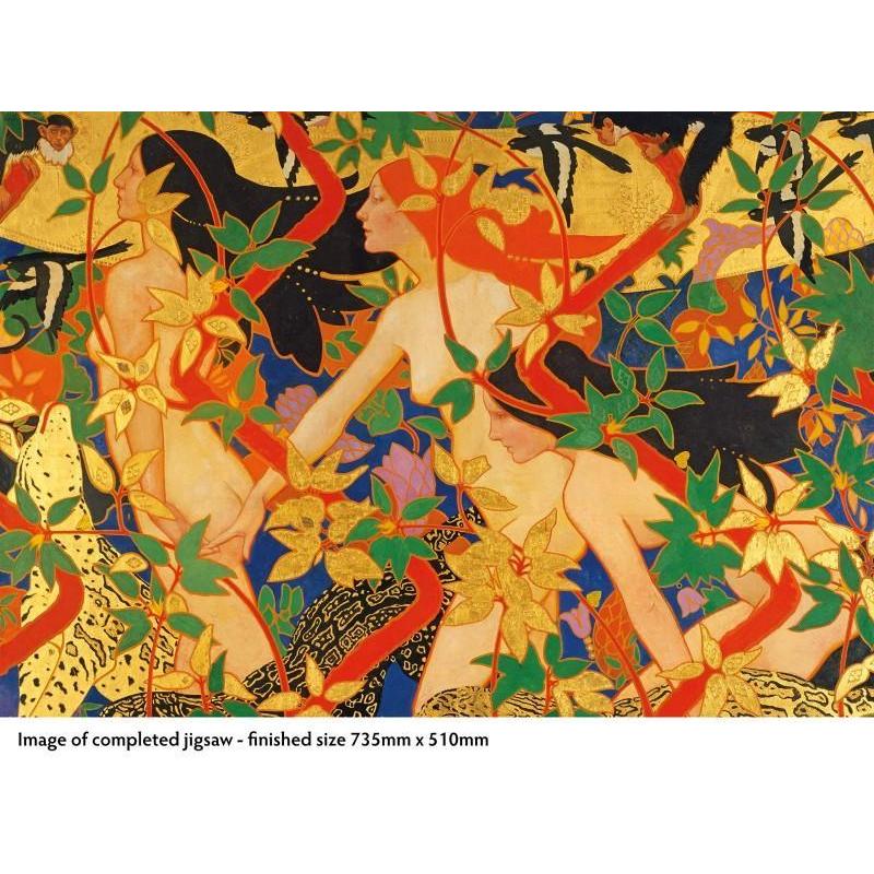 The Hunt by Robert Burns 1000 Piece Jigsaw Puzzle Flame Tree (ONLINE ORDER ONLY)
