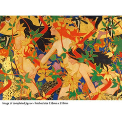 The Hunt by Robert Burns 1000 Piece Jigsaw Puzzle Flame Tree (ONLINE ORDER ONLY)