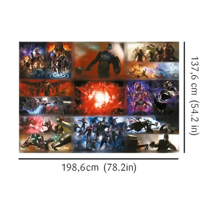 The Infinity Saga Ultimate Marvel Collection 13500 Piece Jigsaw Puzzle Trefl (ONLINE ORDER ONLY)