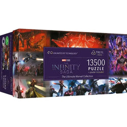 The Infinity Saga Ultimate Marvel Collection 13500 Piece Jigsaw Puzzle Trefl (ONLINE ORDER ONLY)