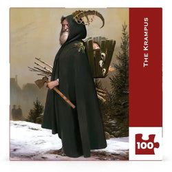 The Krampus by Bill Mayer 100 Piece Mini Jigsaw Puzzle NYPC (ONLINE ORDER ONLY)