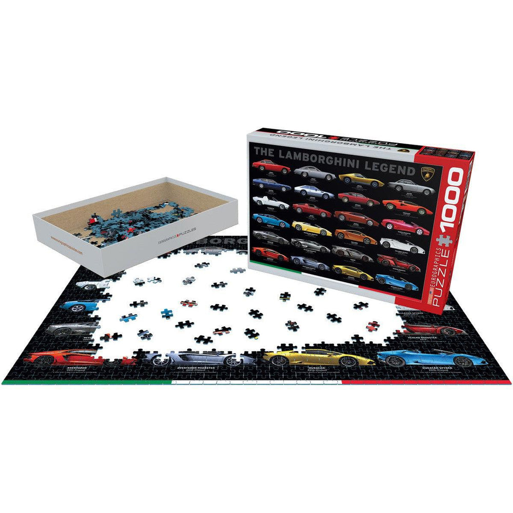 The Lamborghini Legend 1000 Piece Jigsaw Puzzle Eurographics (ONLINE ORDER ONLY)
