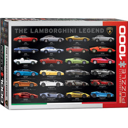 The Lamborghini Legend 1000 Piece Jigsaw Puzzle Eurographics (ONLINE ORDER ONLY)