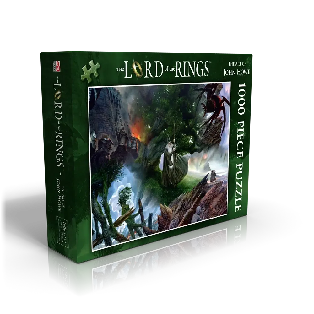 The Lord of the Rings Collage by John Howe 1000 Piece Jigsaw Puzzle Kosmos (ONLINE ORDER ONLY)