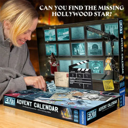 The Missing Hollywood Star Advent Calendar - Exit the Escape Room Game - Kosmos (ONLINE ORDER ONLY)