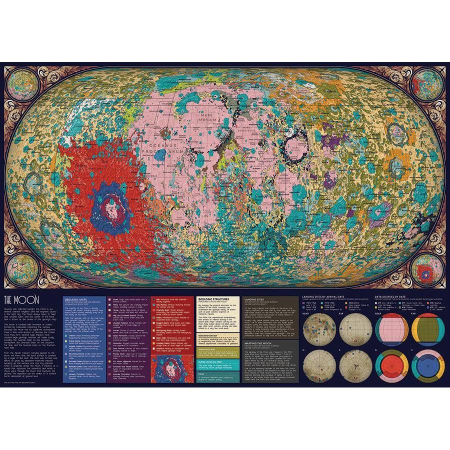 The Moon 1000 Piece Jigsaw Puzzle Cobble Hill (ONLINE ORDER ONLY)