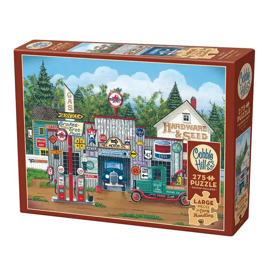 The Ol' Roadside Garage 275 Large Piece Jigsaw Puzzle Cobble Hill (ONLINE ORDER ONLY)