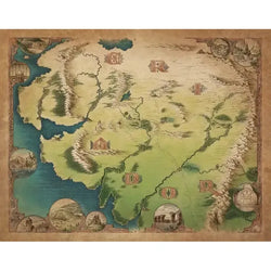 The One Ring Map The Lord of the Rings 1000 Piece Jigsaw Puzzle Kosmos (ONLINE ORDER ONLY)