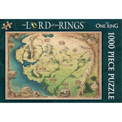 The One Ring Map The Lord of the Rings 1000 Piece Jigsaw Puzzle Kosmos (ONLINE ORDER ONLY)