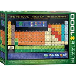 The Periodic Table of the Elements 1000 Piece Jigsaw Puzzle Eurographics (ONLINE ORDER ONLY)