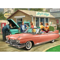 The Pink Caddy 1000 Piece Jigsaw Puzzle Eurographics (ONLINE ORDER ONLY)
