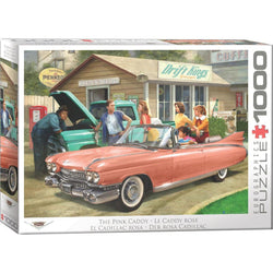 The Pink Caddy 1000 Piece Jigsaw Puzzle Eurographics (ONLINE ORDER ONLY)