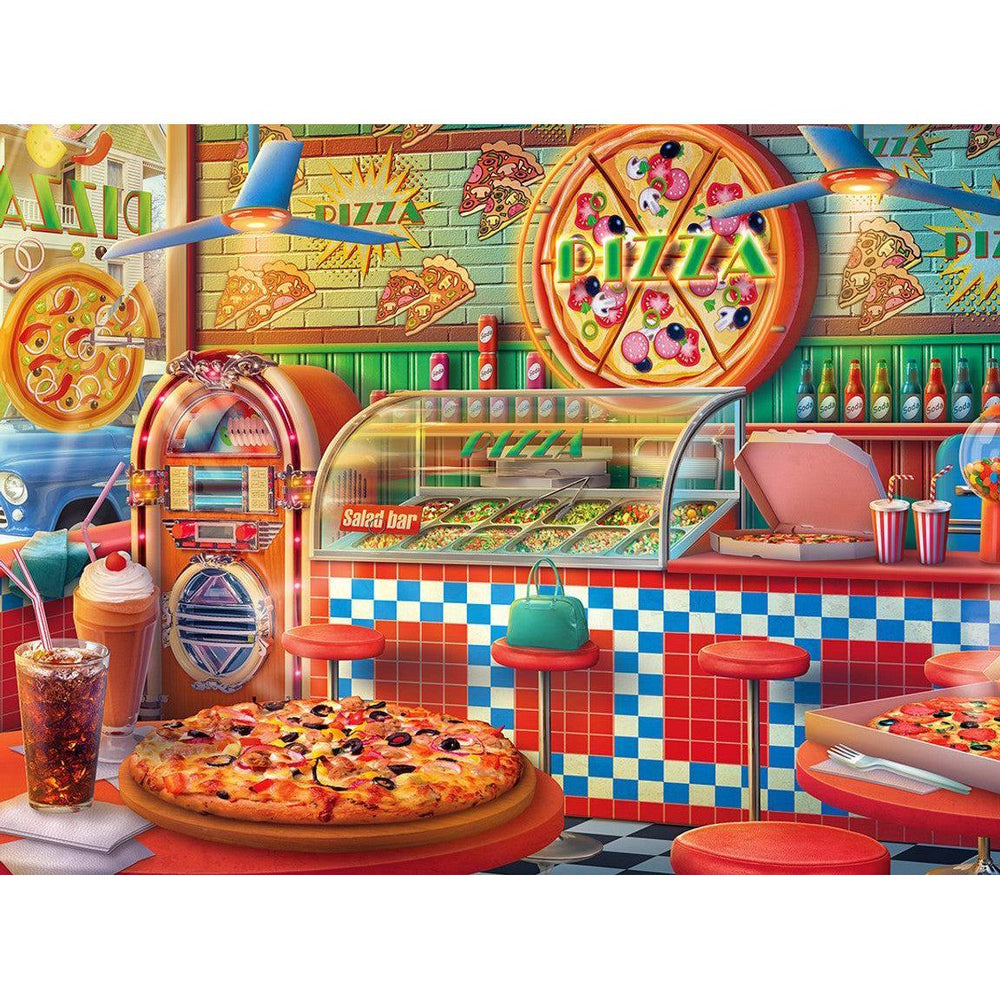 The Pizza Shop 1000 Piece Jigsaw Puzzle Springbok (ONLINE ORDER ONLY)