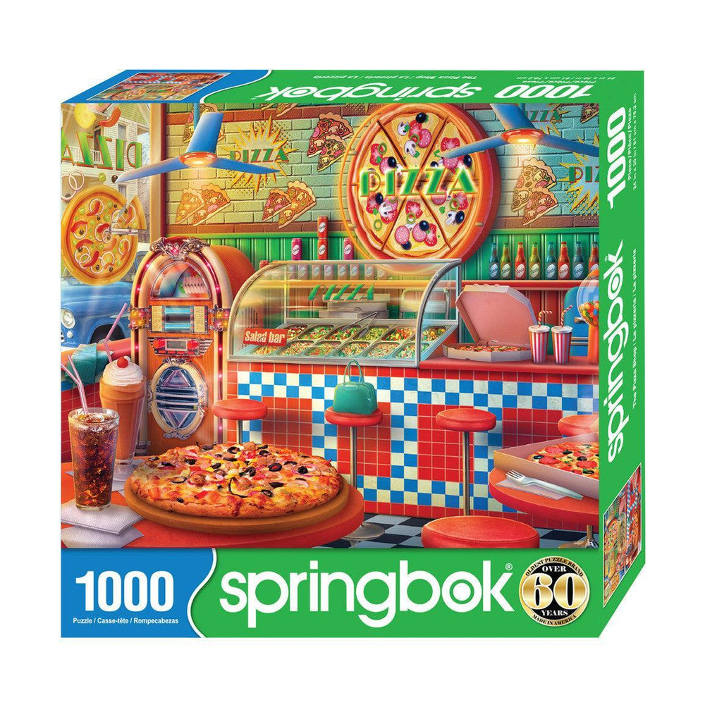 The Pizza Shop 1000 Piece Jigsaw Puzzle Springbok (ONLINE ORDER ONLY)