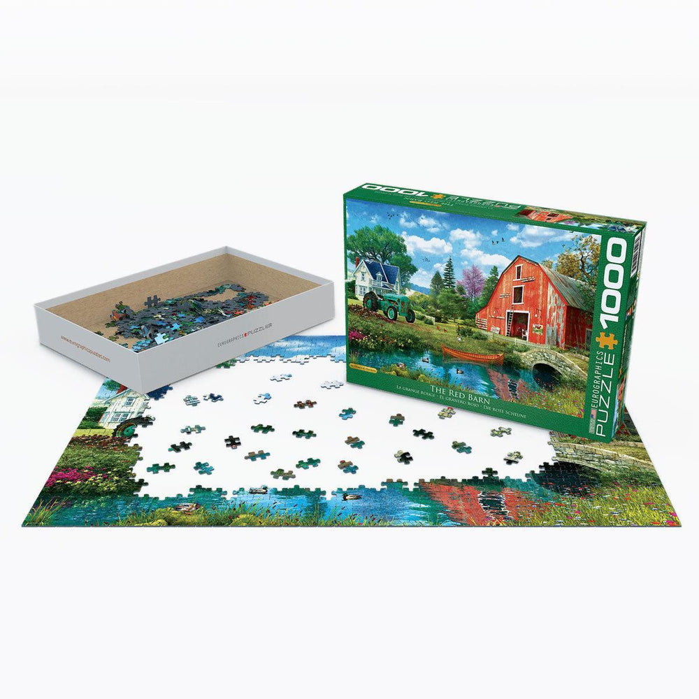 The Red Barn 1000 Piece Jigsaw Puzzle Eurographics (ONLINE ORDER ONLY)