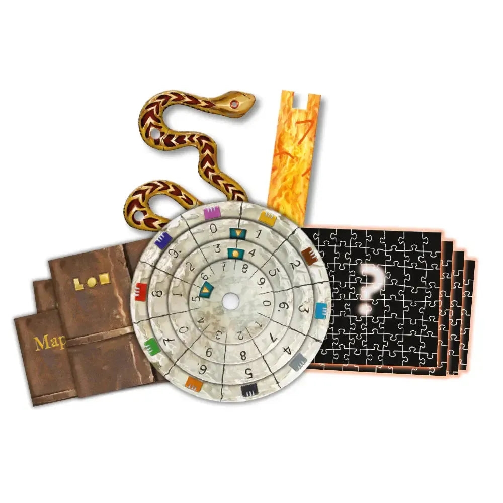The Sacred Temple with Jigsaw Puzzles - Exit the Escape Room Game - Kosmos (ONLINE ORDER ONLY)