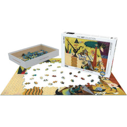 The Tilled Fields by Joan Miró 1000 Piece Jigsaw Puzzle Eurographics (ONLINE ORDER ONLY)