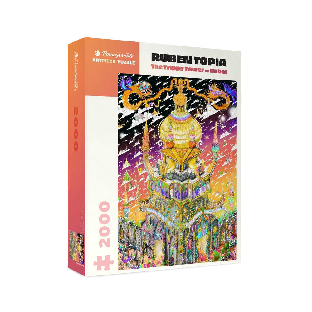 The Trippy Tower of Babel 2000 Piece Jigsaw Puzzle Pomegranate (ONLINE ORDER ONLY)
