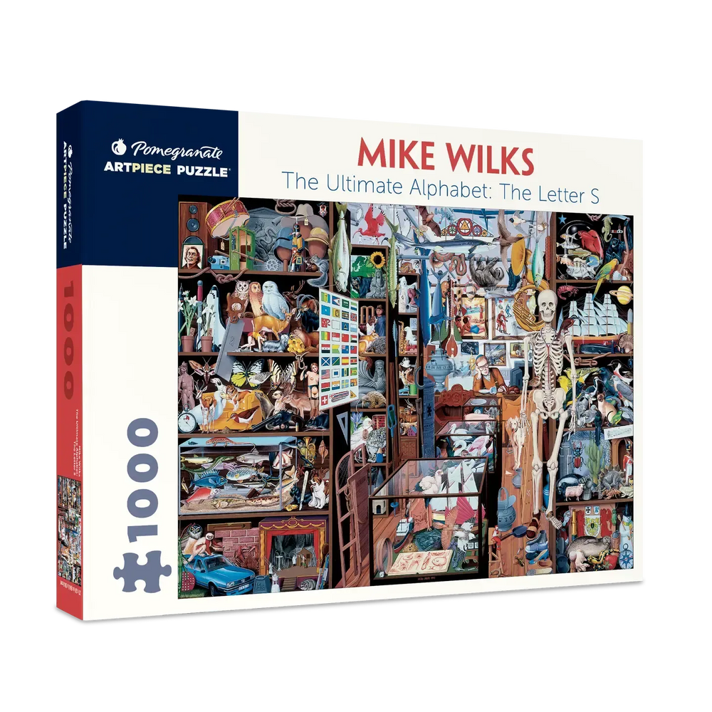 The Ultimate Alphabet: The Letter S 1000 Piece Jigsaw Puzzle Pomegranate (ONLINE ORDER ONLY)