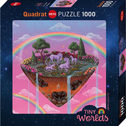 The Unicorns Tiny Worlds 1000 Piece Jigsaw Puzzle Heye (ONLINE ORDER ONLY)