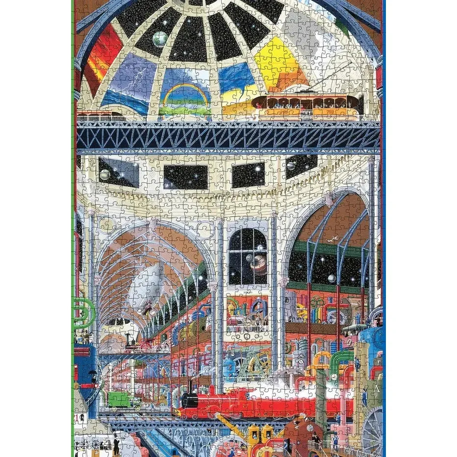 The Weather Works The Grand Hall 1000 Piece Jigsaw Puzzle Pomegranate (ONLINE ORDER ONLY)