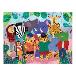 The Wild Bunch 36 Piece Mini Jigsaw Puzzle Mudpuppy (ONLINE ORDER ONLY)