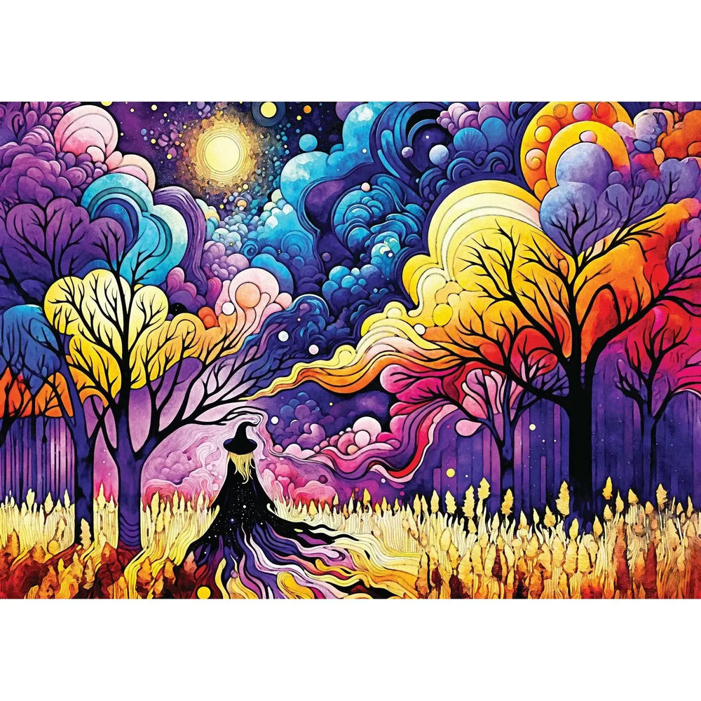 The Witch's Way 1000 Piece Jigsaw Puzzle Enjoy (ONLINE ORDER ONLY)
