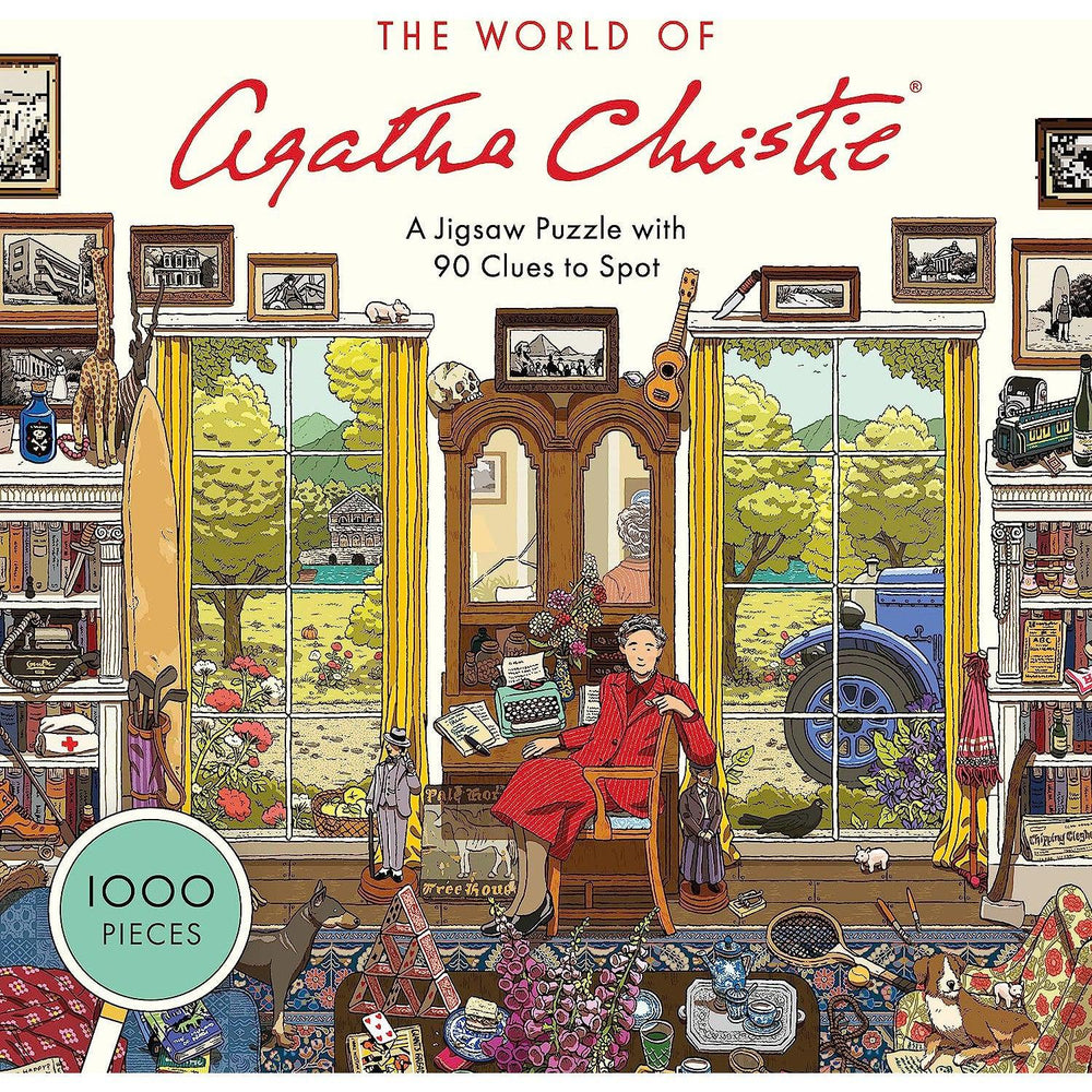 The World of Agatha Christie 1000 Piece Jigsaw Puzzle Laurence King (ONLINE ORDER ONLY)