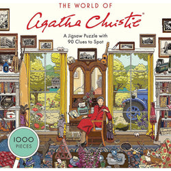 The World of Agatha Christie 1000 Piece Jigsaw Puzzle Laurence King (ONLINE ORDER ONLY)