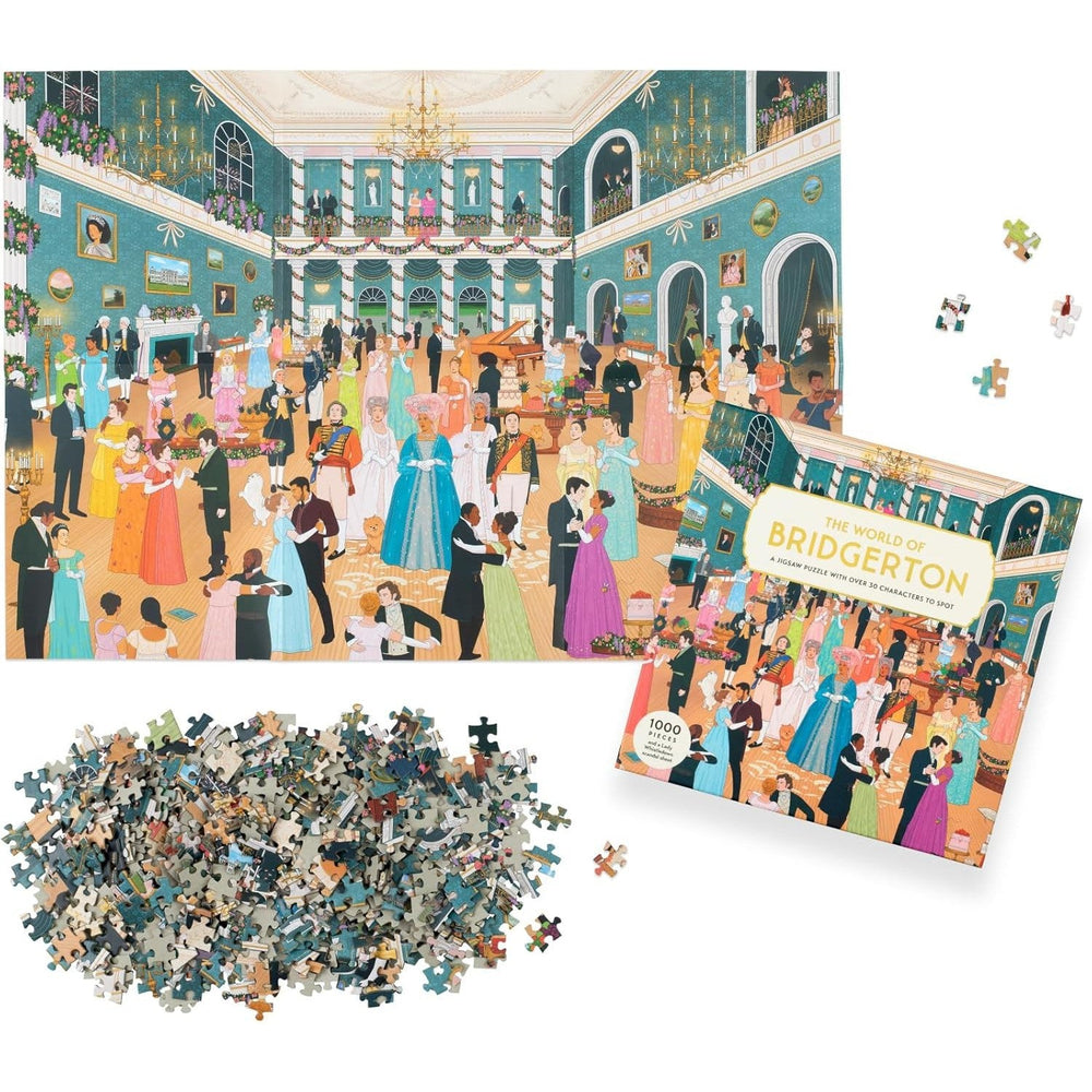 The World of Bridgerton 1000 Piece Jigsaw Puzzle Laurence King (ONLINE ORDER ONLY)