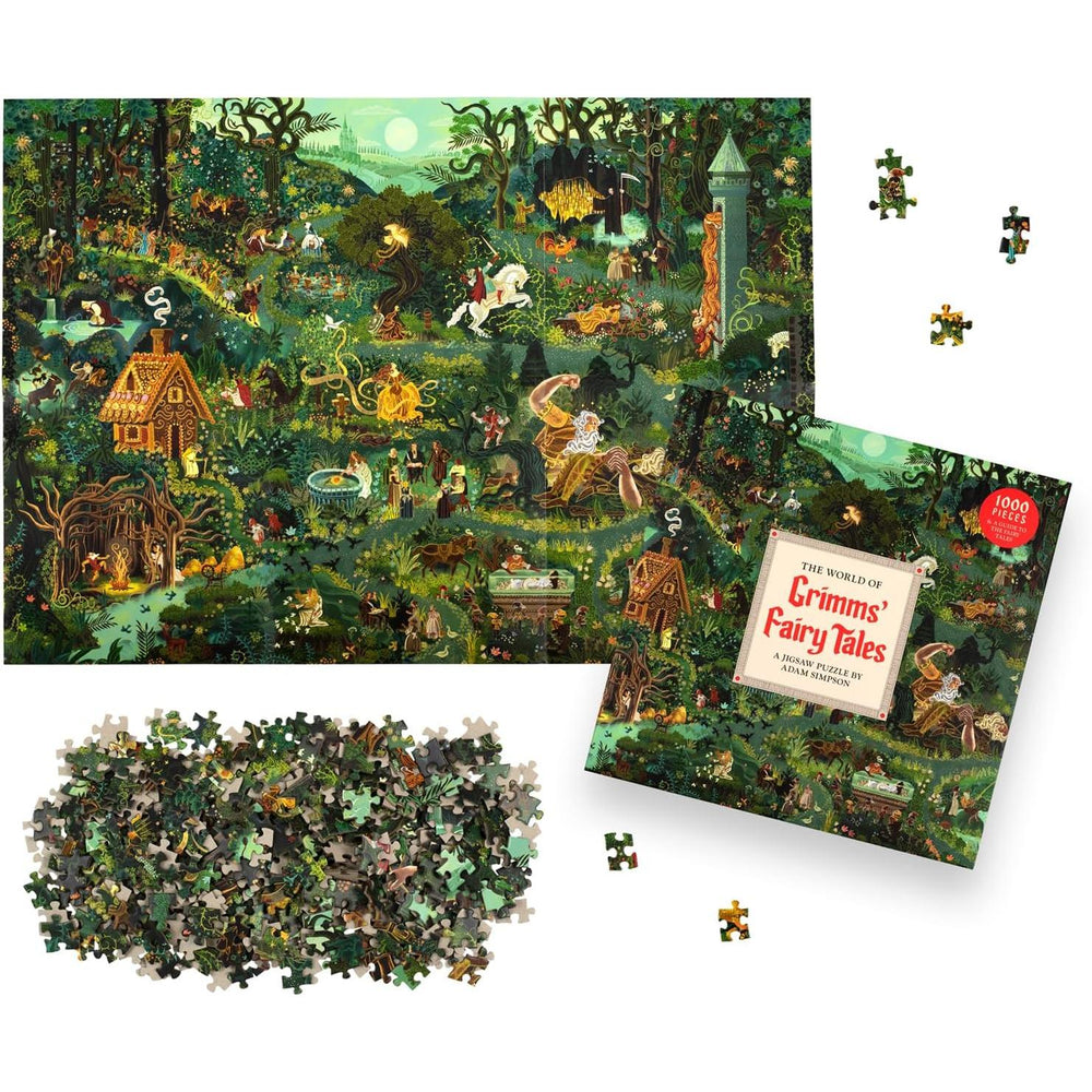 The World of Grimms' Fairy Tales 1000 Piece Jigsaw Puzzle Laurence King (ONLINE ORDER ONLY)