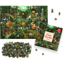 The World of Grimms' Fairy Tales 1000 Piece Jigsaw Puzzle Laurence King (ONLINE ORDER ONLY)