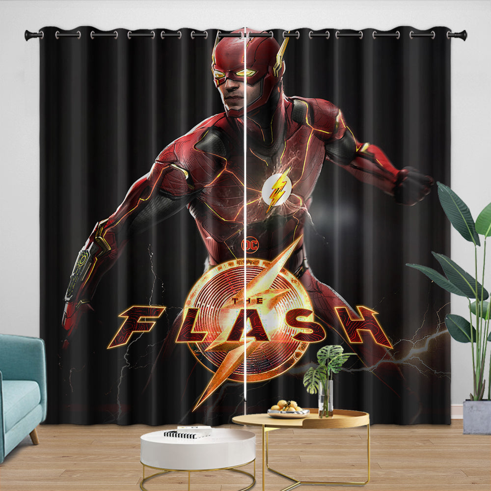 The Flash Curtains Pattern Blackout Window Drapes Room Decoration (ONLINE ORDER ONLY)