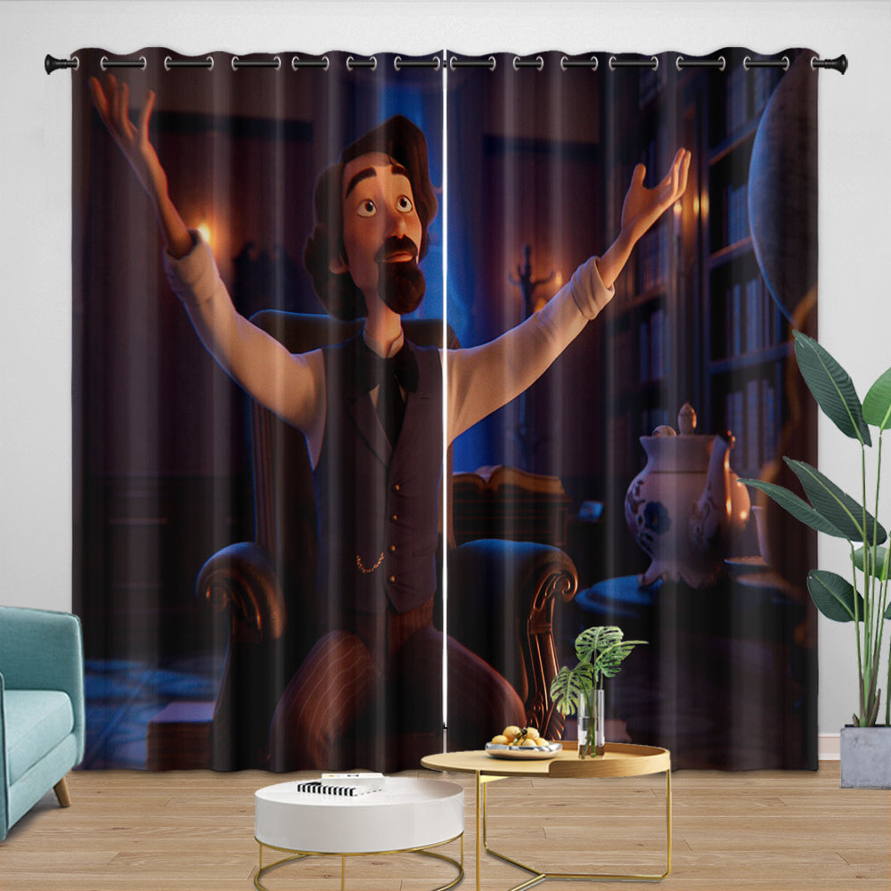 The King of Kings Curtains Blackout Window Drapes Kids Room Decoration (Online Order Only)