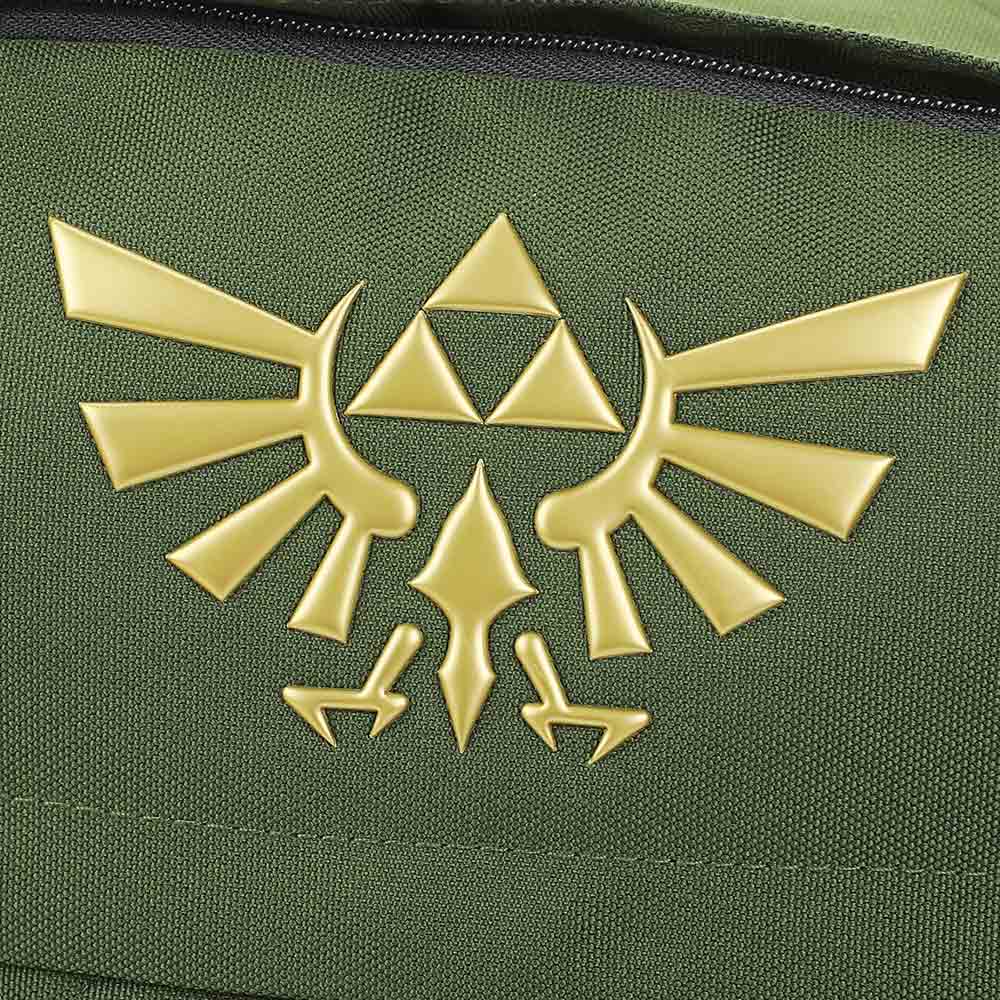 *Collective* The Legend Of Zelda Hyrule Crest 17" Green Adult Backpack (ONLINE ORDER ONLY)
