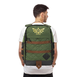 *Collective* The Legend Of Zelda Hyrule Crest 17" Green Adult Backpack (ONLINE ORDER ONLY)