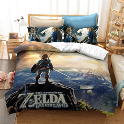 The Legend of Zelda Bedding Duvet Covers Bed Sets (Online Order Only)
