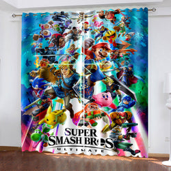 The Legend of Zelda Curtains Blackout Window Treatments Drapes for Room Decor (Online Order Only)