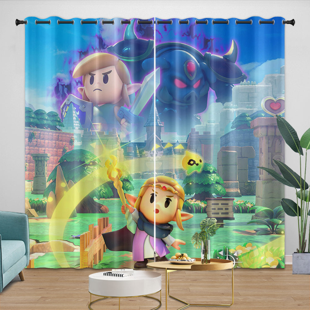 The Legend of Zelda Echoes of Wisdom Curtains Blackout Window Drapes (ONLINE ORDER ONLY)